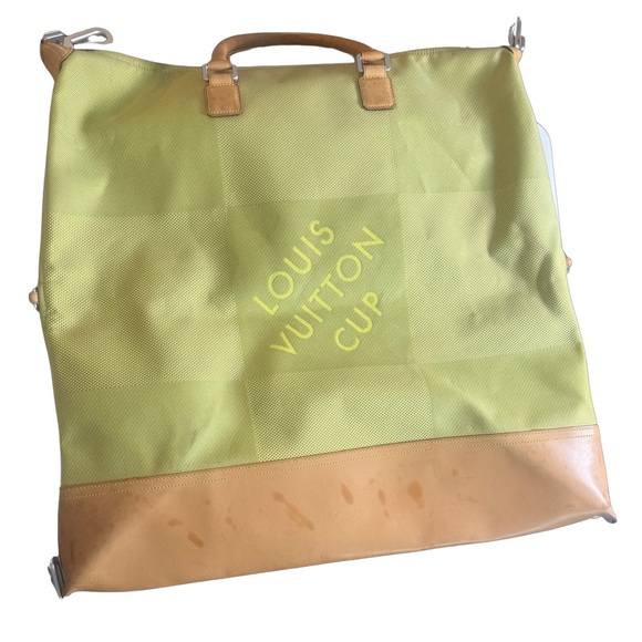 Louis Vuitton Lv America's Cup Yellow Canvas Convertible Tote (Pre-Owned) - Picture 11 of 17